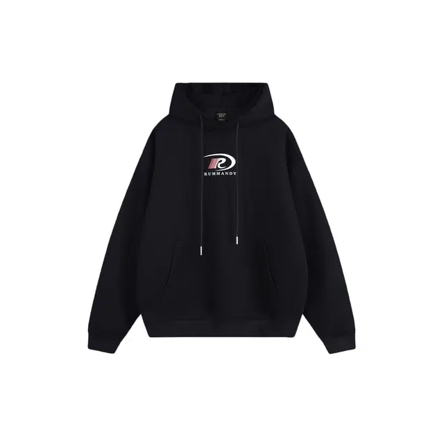 麓蔓蒂 美式复古字母印花潮流宽松休闲连帽长袖卫衣 女款