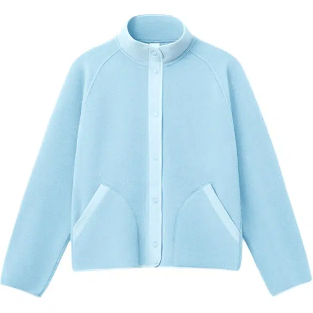 蕉下 双面绵柔轻盈防风保暖万粒绒立领修身夹克外套 女款