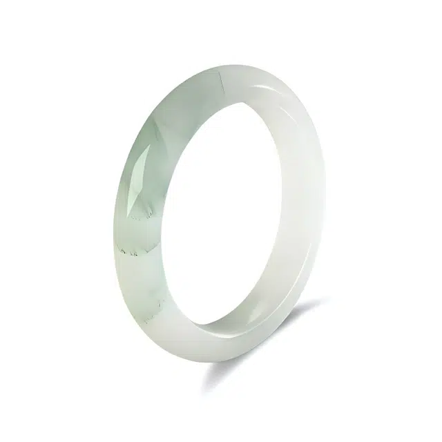 【甄选多翠】 熊银匠 青山黛 飘绿翠玉美人贵妃镯 新中式国潮古典优雅宫廷风 古风气质温婉雅韵 国风平安汉服旗袍 天山翠 手镯 女款