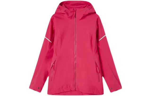 探路者 纯色拉链连帽户外三合一冲锋衣 女款