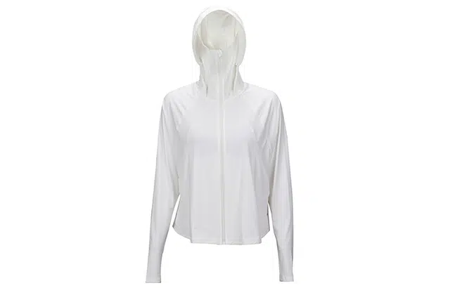 蕉下 冰触系列 浅息冰丝披肩纯色连帽防晒衣 女款