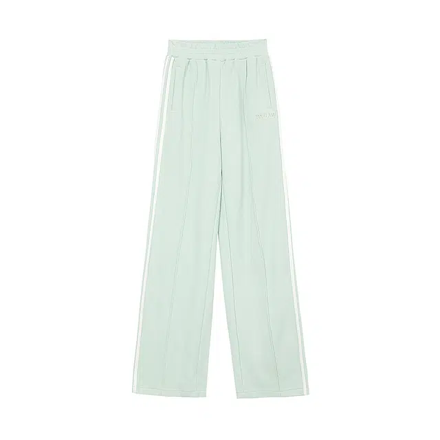 美特斯邦威 纯色高腰直筒休闲裤 女款