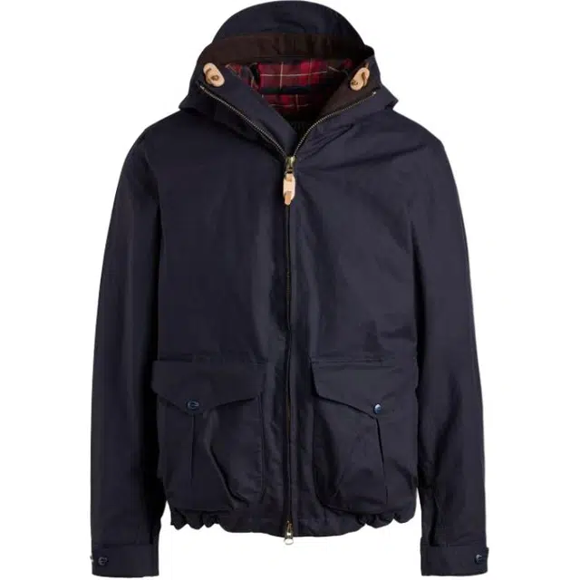 MANIFATTURA CECCARELLI SS25 Rain Blazer Coat With Hood