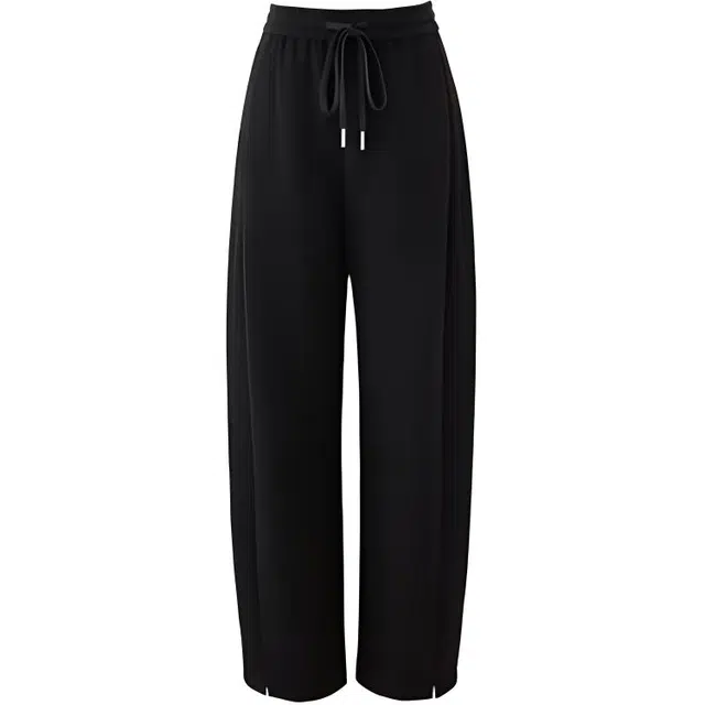 娅丽达 纯色系带简约休闲裤 女款