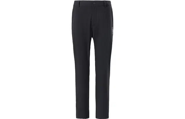 探路者 纯色户外透气弹力直筒九分休闲裤 女款