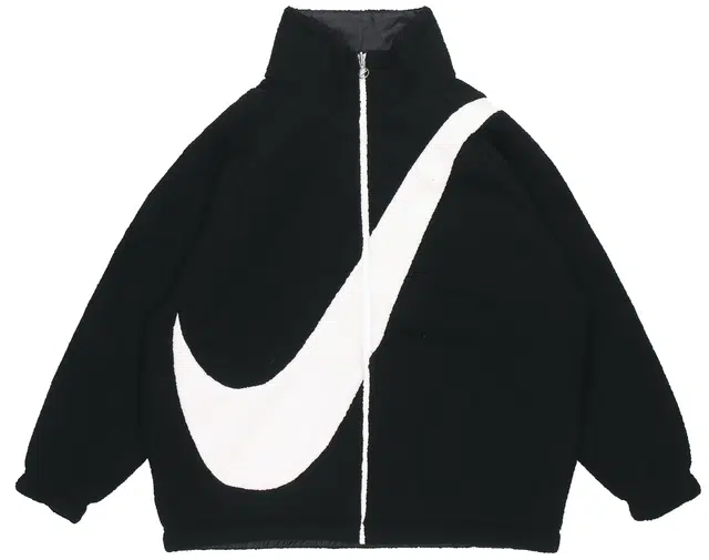 Nike Reversible Sherpa Jacket Black
