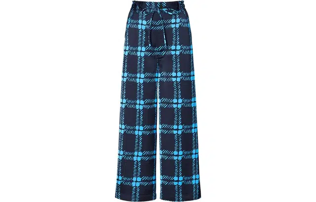 UNIQLO MARNI SS22 Navy Plaid Pants