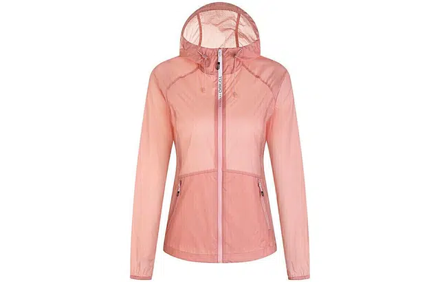 探路者 纯色透气速干连帽皮肤衣 女款