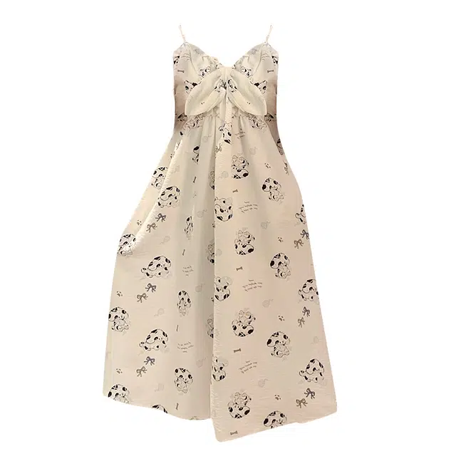 欧诗帛 带胸垫吊带甜美可爱高颜值家居服可外穿睡裙 女款