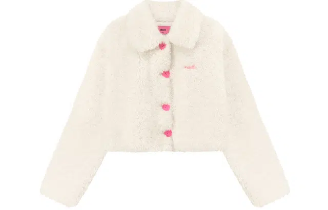 CHUU Faux Fur Collar Jacket