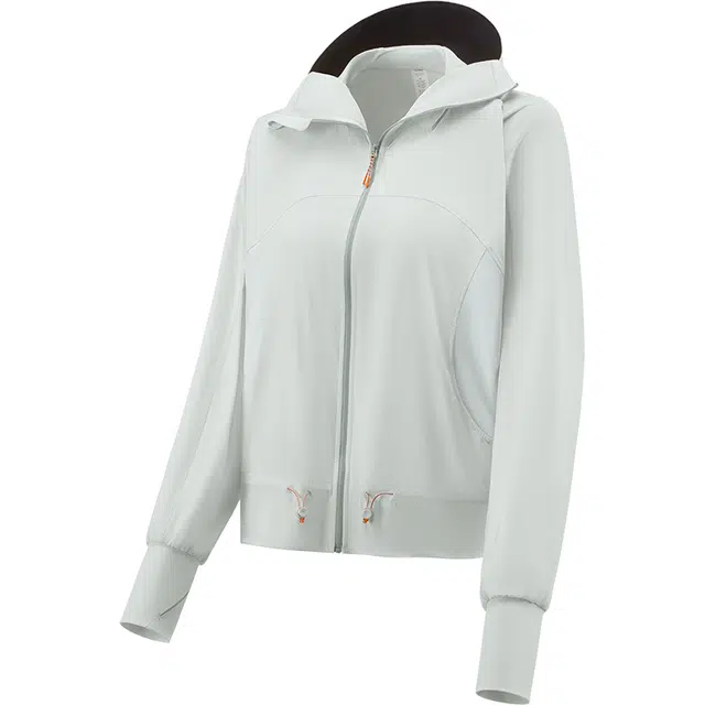 蕉下 速干防紫外线黑胶帽檐连帽防晒衣 女款