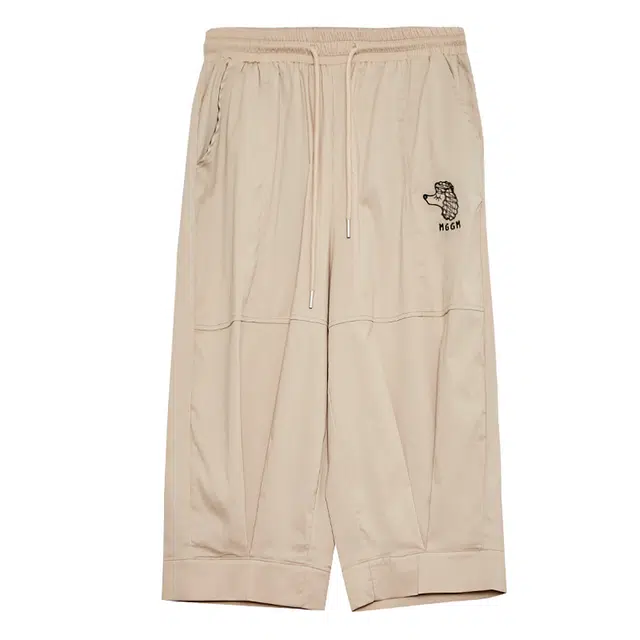 木果果木 薄款系带哈伦七分休闲裤 女款 卡其