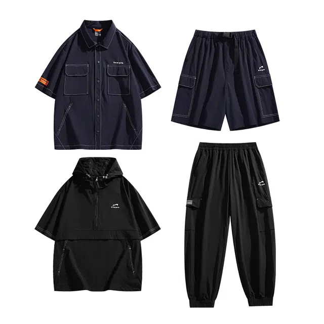 贵人鸟 运动系列 宽松百搭舒适休闲运动套装 男女同款