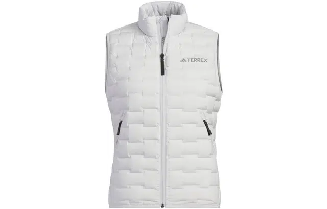 adidas Goose Down Woven Baffle Vest 800Logo