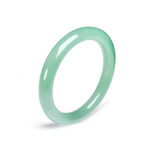 兰慕茵诺 新中式小众时尚经典百搭 典雅气质轻奢时尚 创意设计 汉服旗袍 #好运 东陵玉 手镯 女款