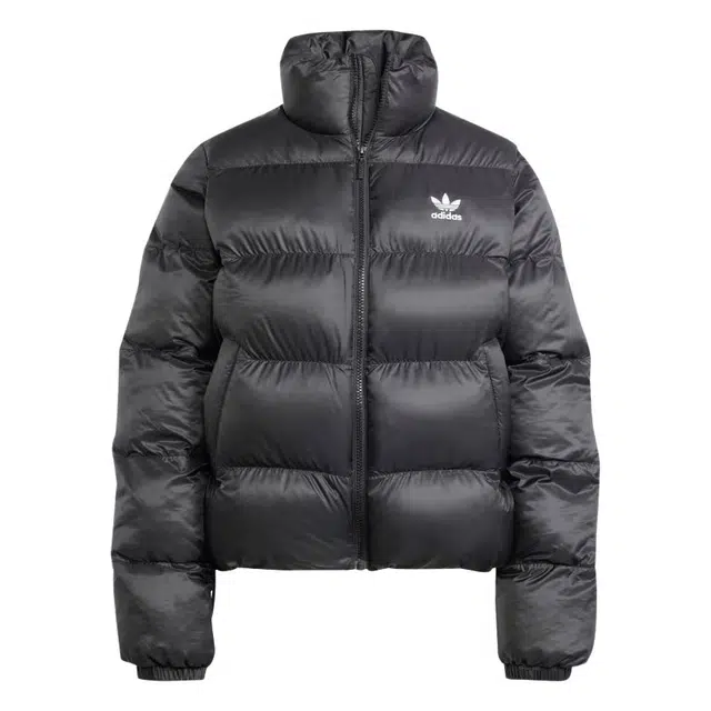 adidas originals ADICOLOR Short Puffer Jacket logo