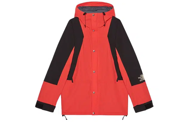 Gucci x The North Face SS22 Red Hoodie Jacket