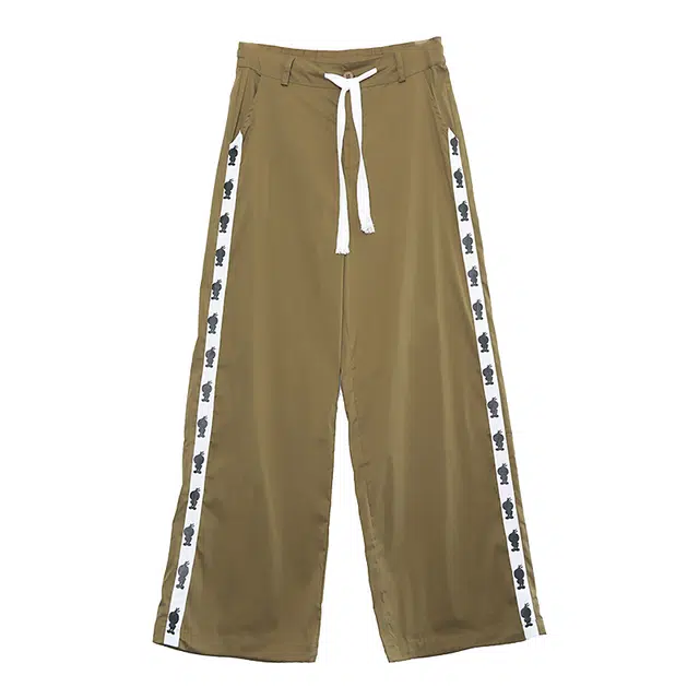 木果果木 百搭中腰宽松阔腿休闲裤 女款