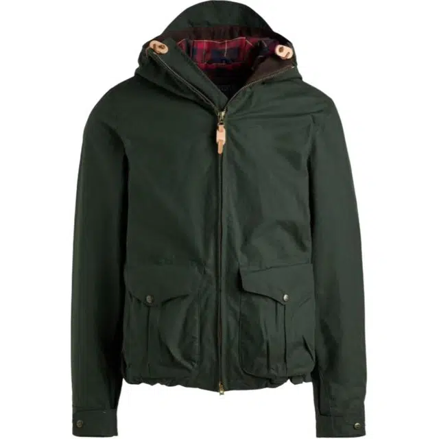 MANIFATTURA CECCARELLI SS25 Rain Blazer Coat With Hood