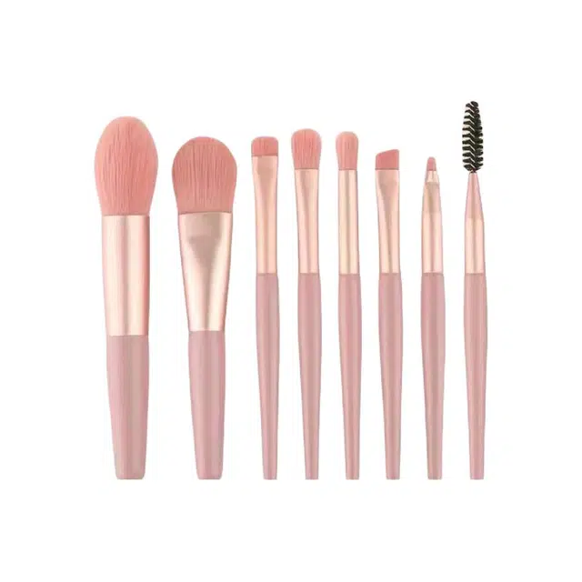 计轩  粉色便携化妆刷 修容