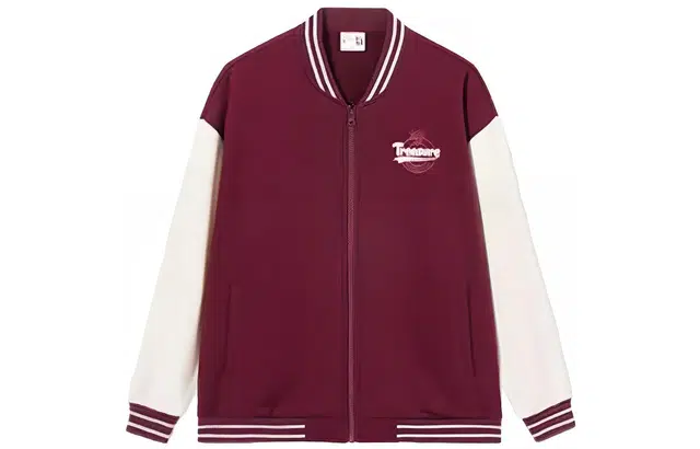 乔丹 字母印花拼接棒球服 女款