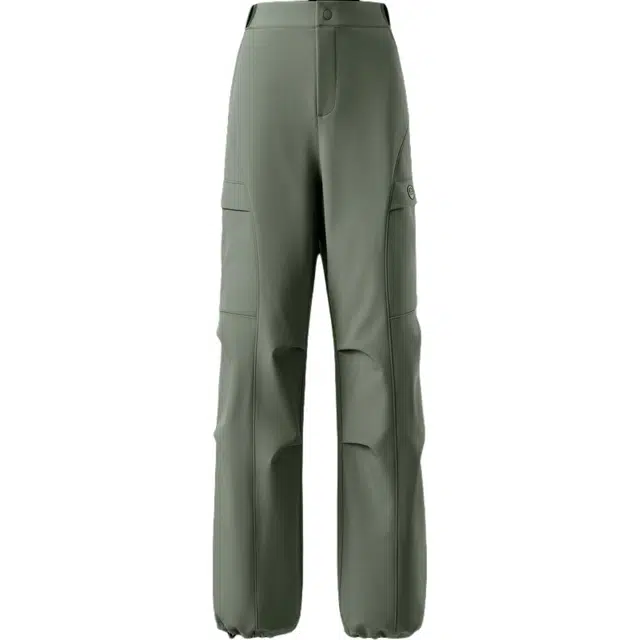 蕉下 简约纯色拉链休闲裤 女款