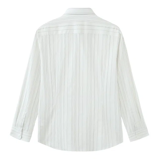 丹宁哲学 时尚个性舒适通勤潮流设计感长袖衬衫 男款