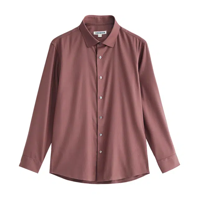 丹宁哲学 舒适简约休闲时尚百搭通勤长袖衬衫 男款