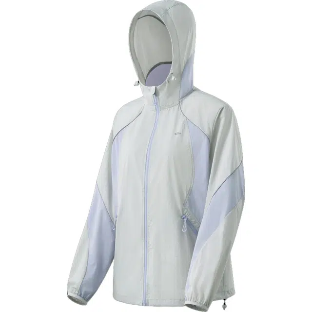 蕉下 休闲宽松山系户外纯色连帽休闲长袖防晒服 女款