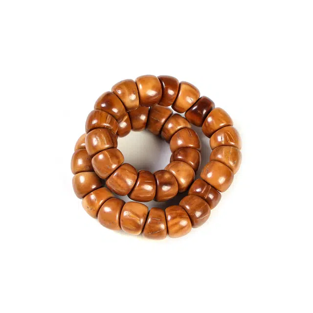 仙友 国风新中式转运珠小众设计猪大肠绕指柔盘玩串复古文艺风文玩佛珠手链步步高升八方来财平安#好运 库克 菩提手串 男女同款情侣款