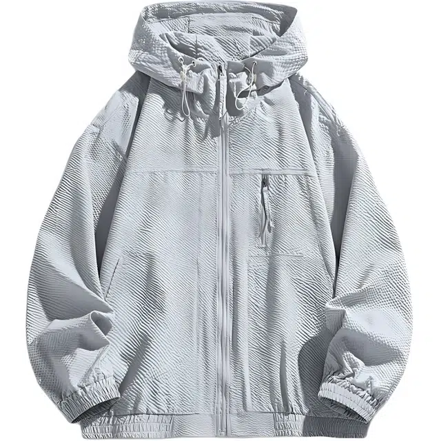 识恩 宽松港风户外冰感透气 超轻速干防晒服 女款