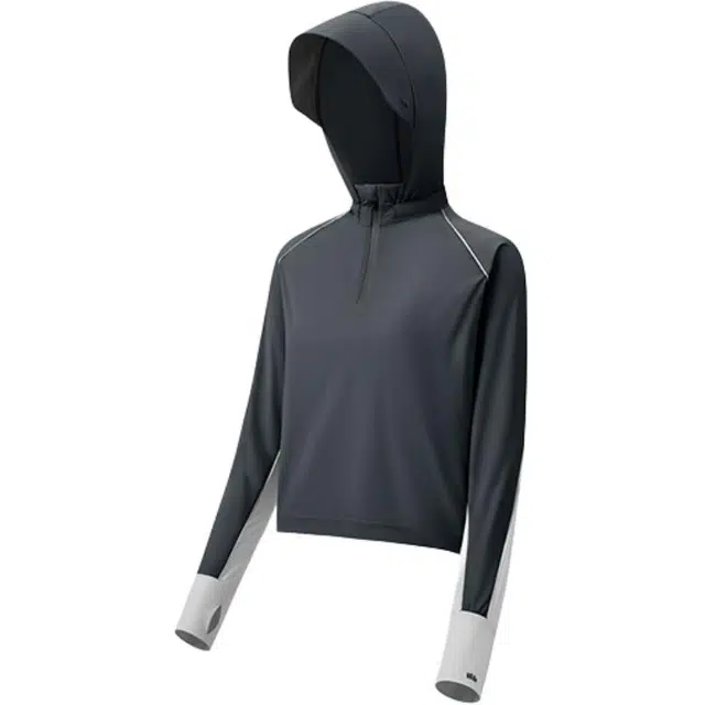 蕉下 速干撞色长袖防晒服 女款