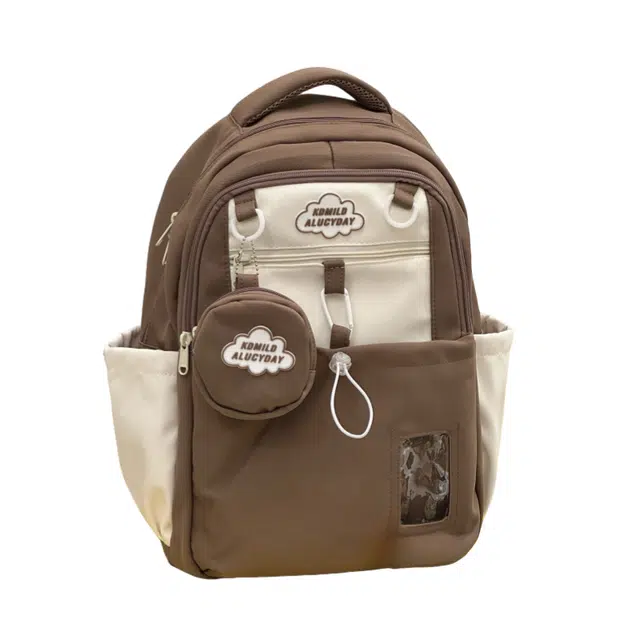 凡思曼 软萌百搭逛街 帆布 双肩包 常规 男女同款情侣款 多色