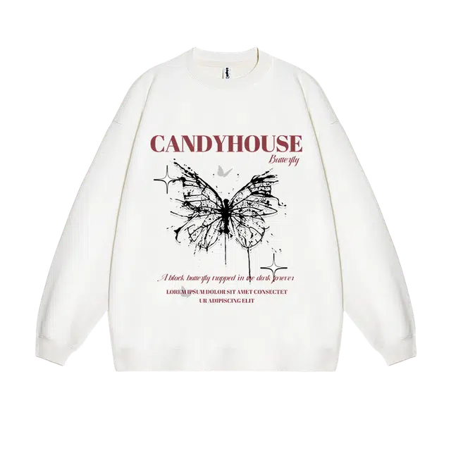 识恩 圆领休闲时尚长袖卫衣 男女同款