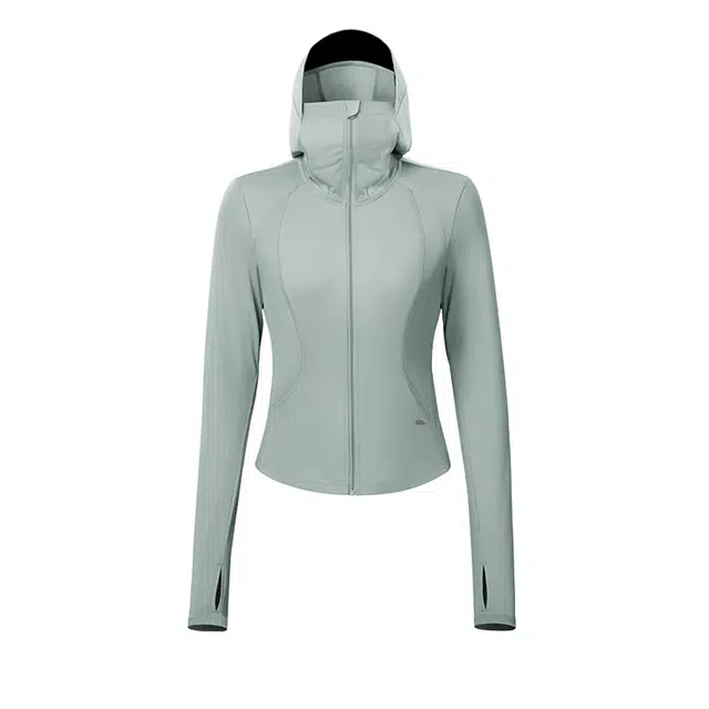 蕉下 耐洗休闲修身简约 超轻透气速干防紫外线凉感防晒服 女款