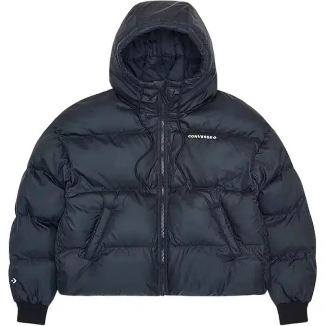 Converse Synthetic Short Puffer Black