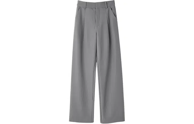 【dme】 纯色高腰休闲阔腿休闲裤 女款