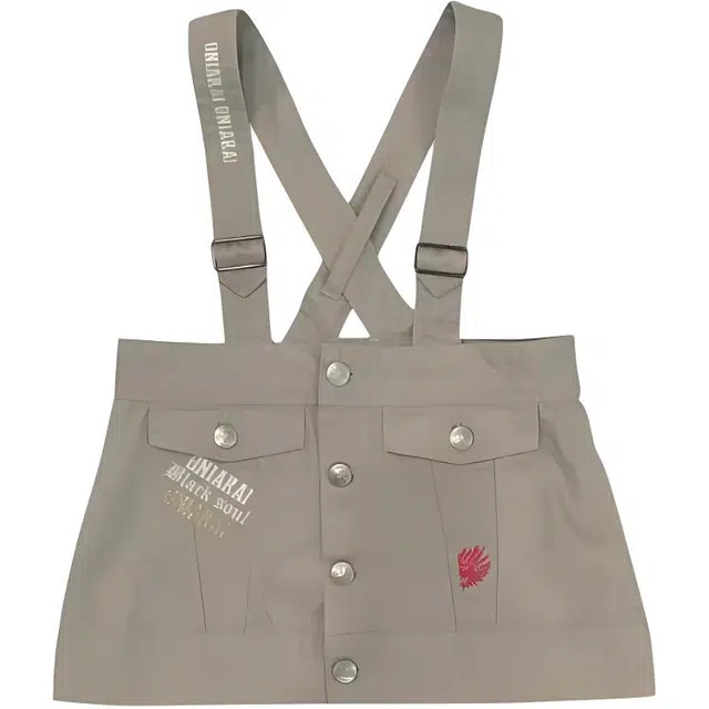 鬼洗 老鹰字母印花时尚简约马甲 女款