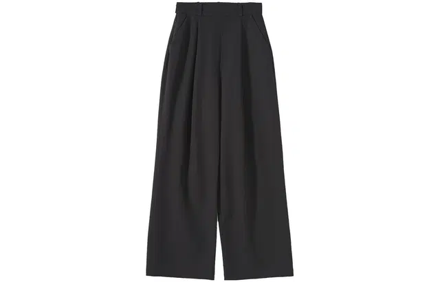 【dme】 纯色自然腰阔腿休闲裤 女款