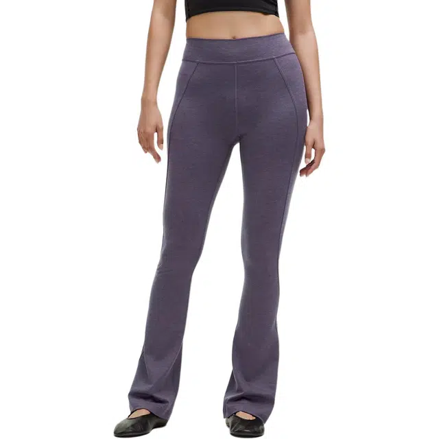 lululemon SuededHigh-Rise Soft Split-Hem Mini-Flare Scuba