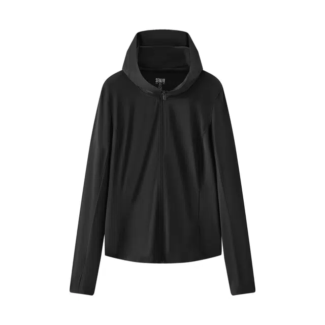 森马 短款凉感拼接百搭时尚防晒服 女款