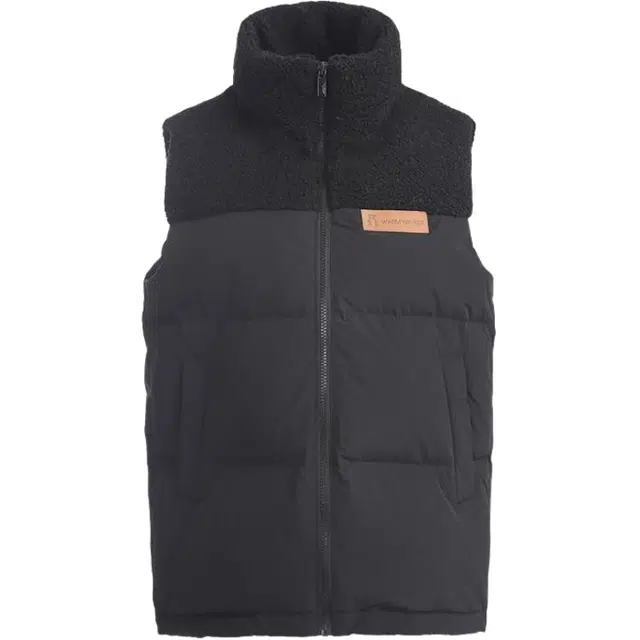 鸭鸭 纯色时尚休闲立领无袖羽绒马甲 女款