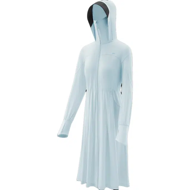 蕉下 全防护宽松长款防紫外线收腰防晒服 女款