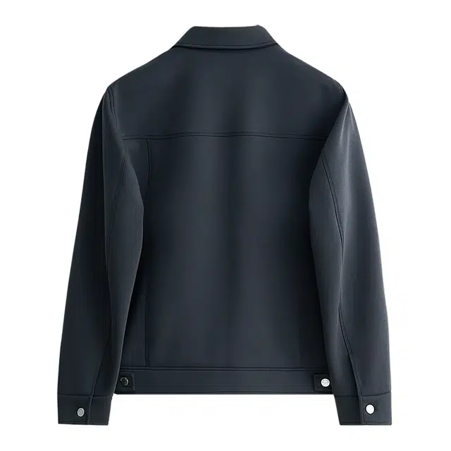 丹宁哲学 莫代尔棉空气层面料牛仔外套夹克 男款