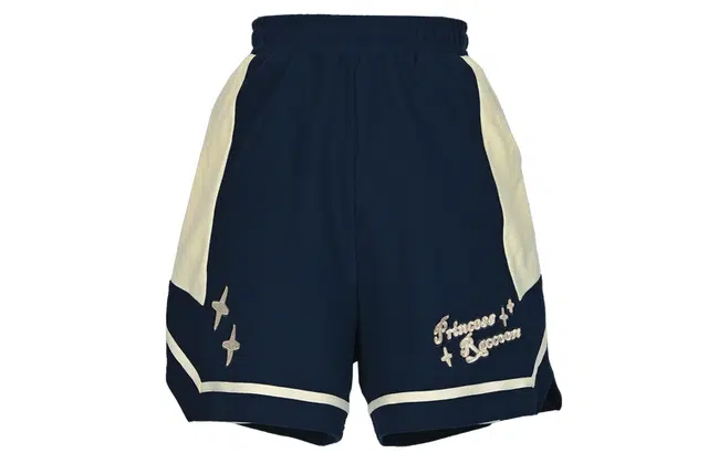 森女部落 拼色字母星星刺绣松紧腰宽松休闲裤 女款