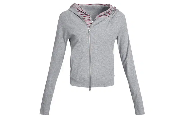 APEA Two-Tone Striped Hoodie