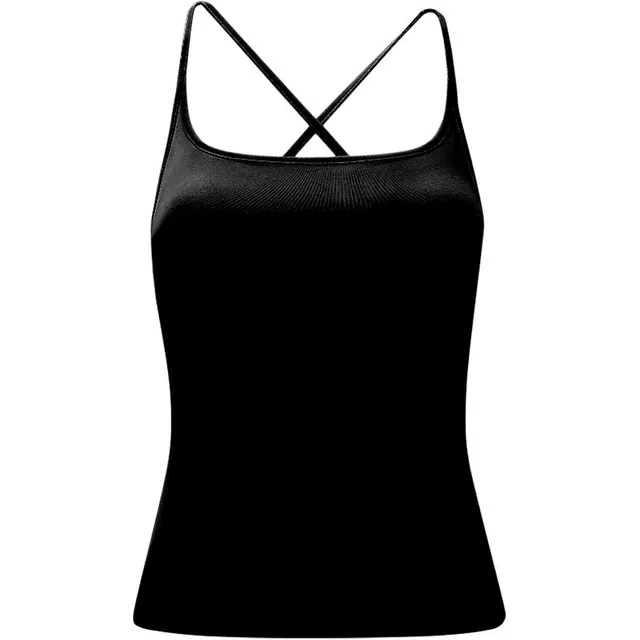 爱依服 简约纯色修身百搭吊带 女款