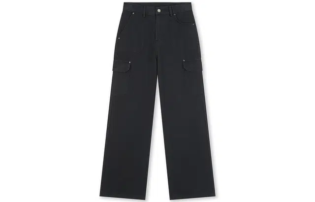 BONELESS Pocket Straight Basic Pants
