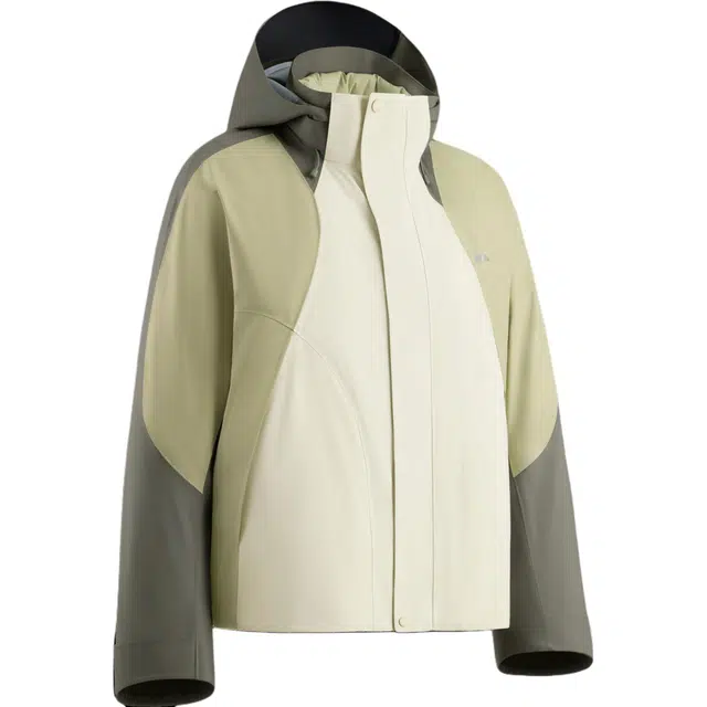 蕉下  户外三合一露营拉链宽松  防水防风防紫外线透气防泼水耐磨保暖速干超轻冲锋衣 女款