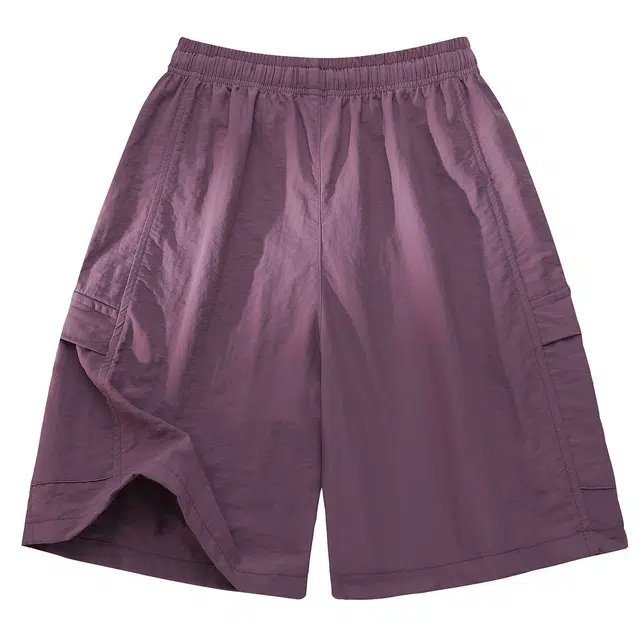 北极绒 美式潮流冰丝凉感速干百搭五分中裤工装短裤 男女同款